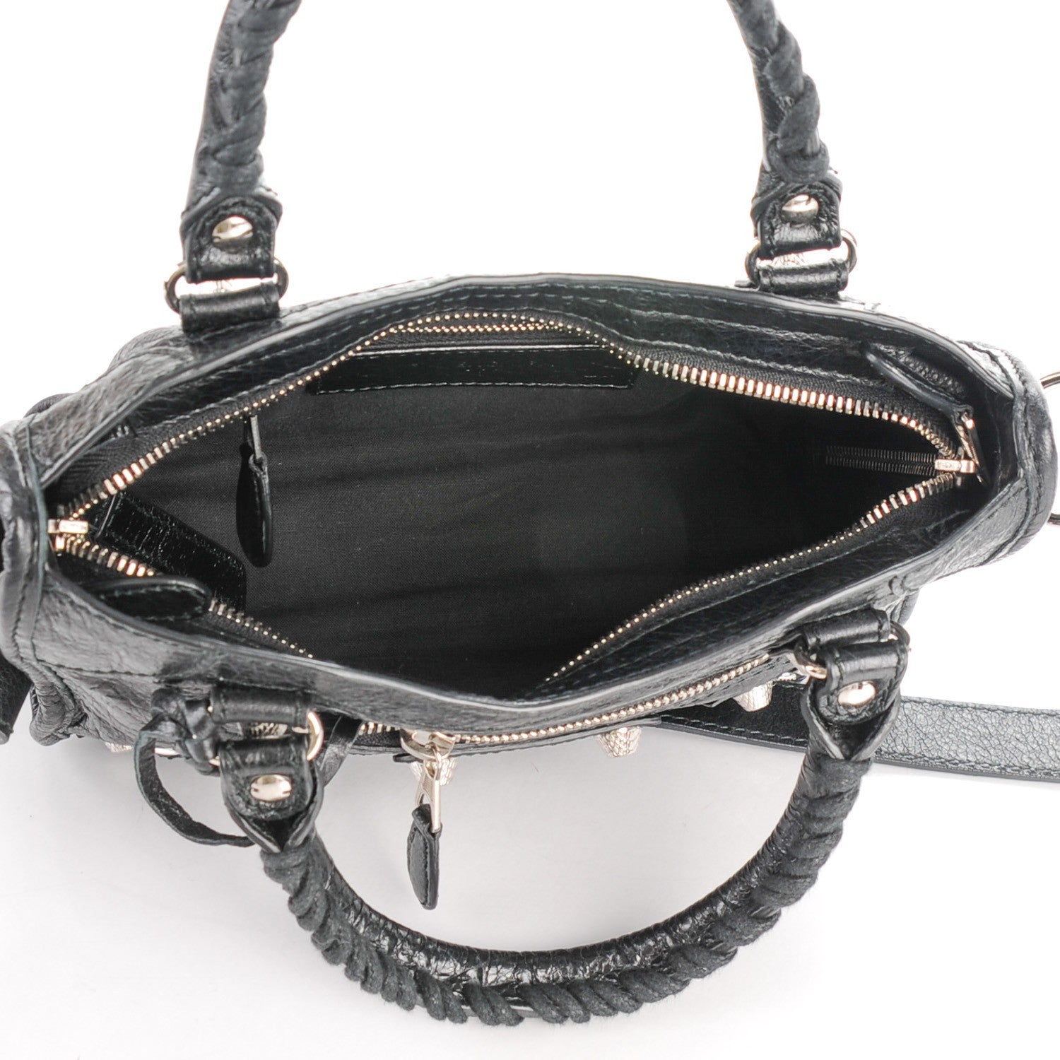 Balenciaga Agneau Giant 12 Silver Hardware Mini City Black 5 of 8