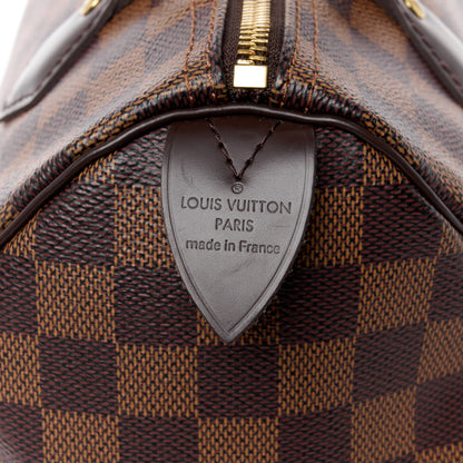 Louis Vuitton Damier Ebene Speedy 25 8 of 14