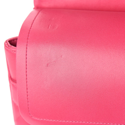 Chanel Lambskin Quilted Jumbo Double Flap Dark Pink 15 of 15