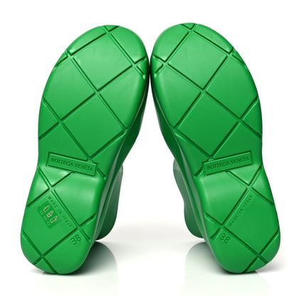 Bottega Veneta Rubber Puddle Ankle Boots 38 Grass 5 of 7