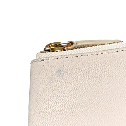 Celine Goatskin Large Trio Crossbody Bag White 11 of 14