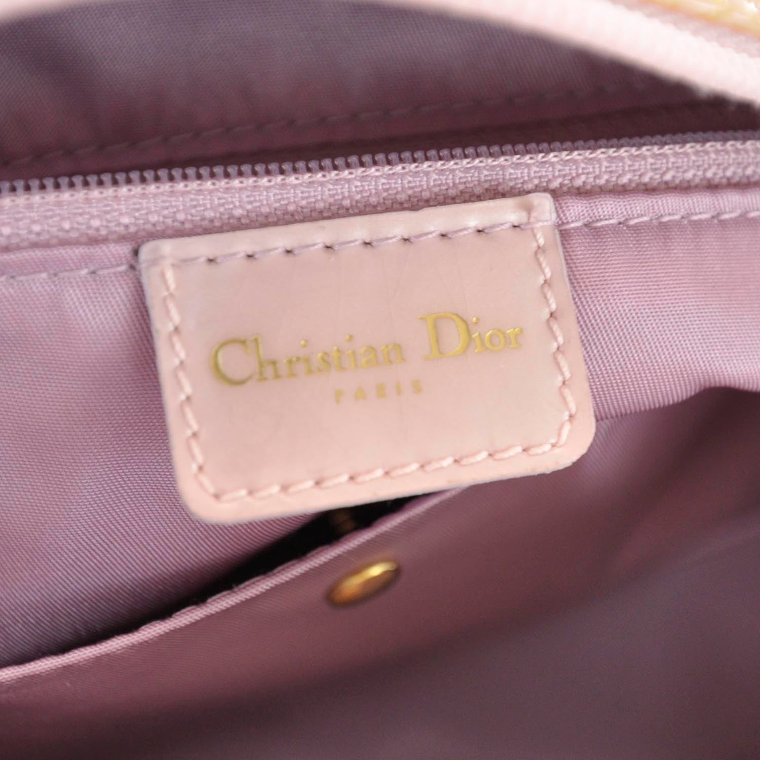 Christian Dior Patent Saddle Bowler 9 of 10