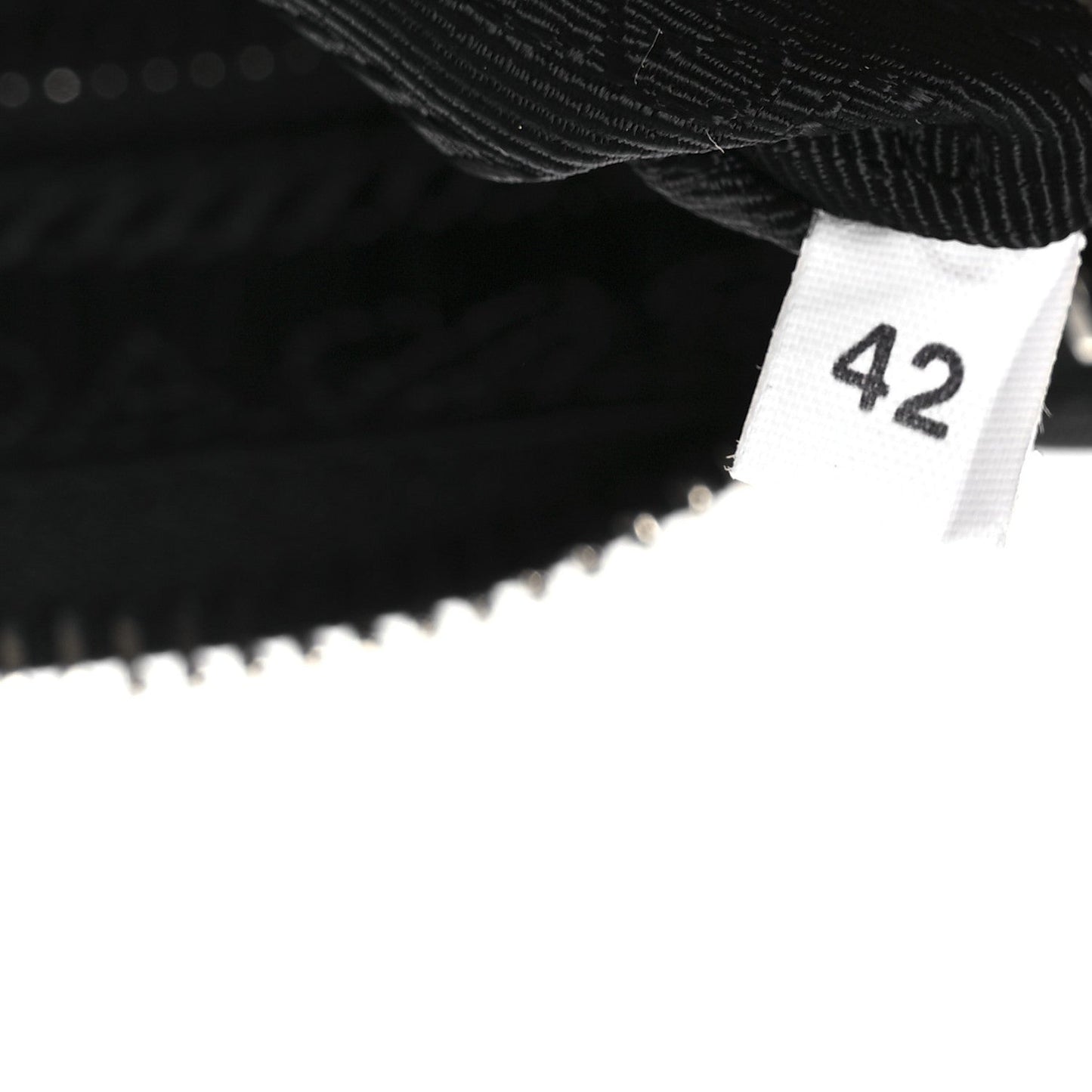 Tessuto Nylon Saffiano Mini Re-Edition 2005 Bag Black