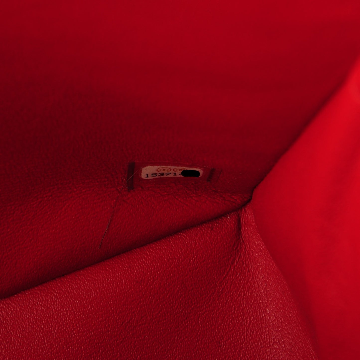 Lambskin Quilted Maxi Double Flap Red