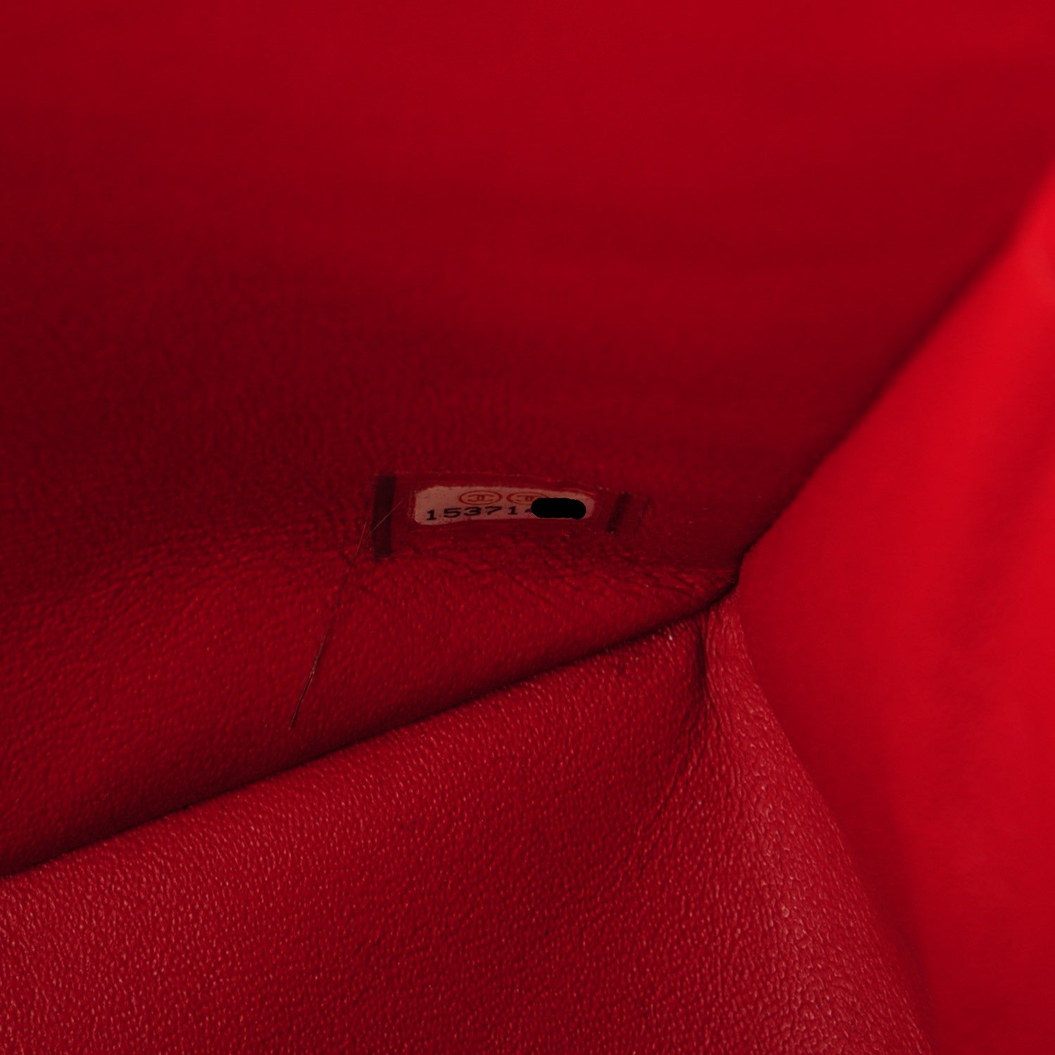Chanel Lambskin Quilted Maxi Double Flap Red 8 of 8