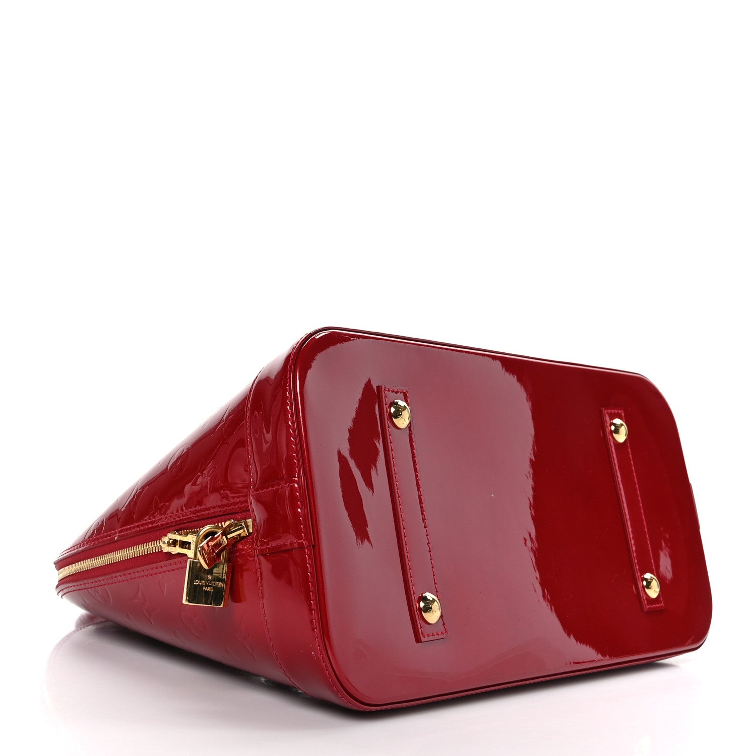 Louis Vuitton Vernis Alma MM Pomme D'Amour 4 of 8
