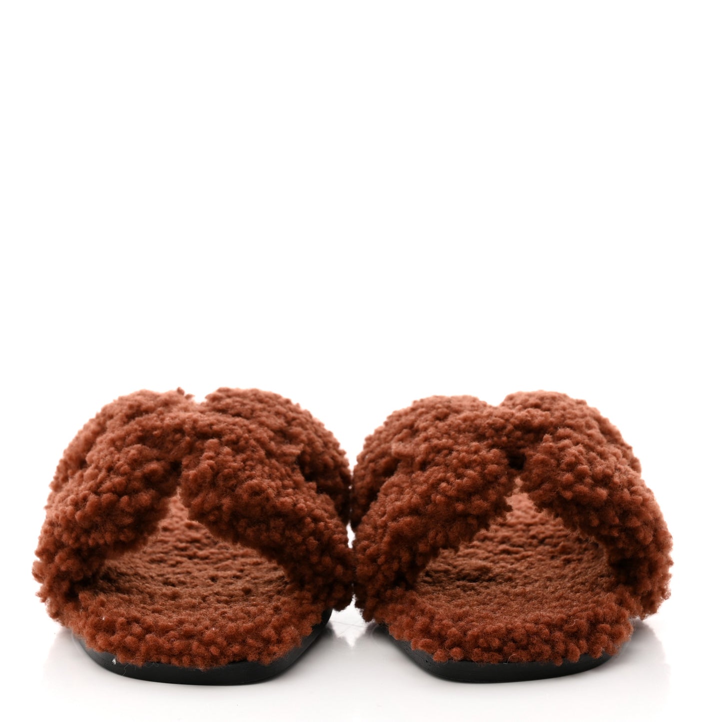 Woolskin Oran Sandals 37 Cognac