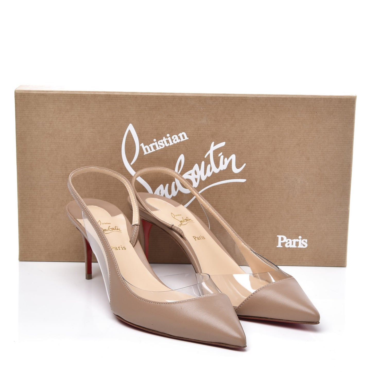 Nappa PVC Optisexy 70 Pumps 37 Nude