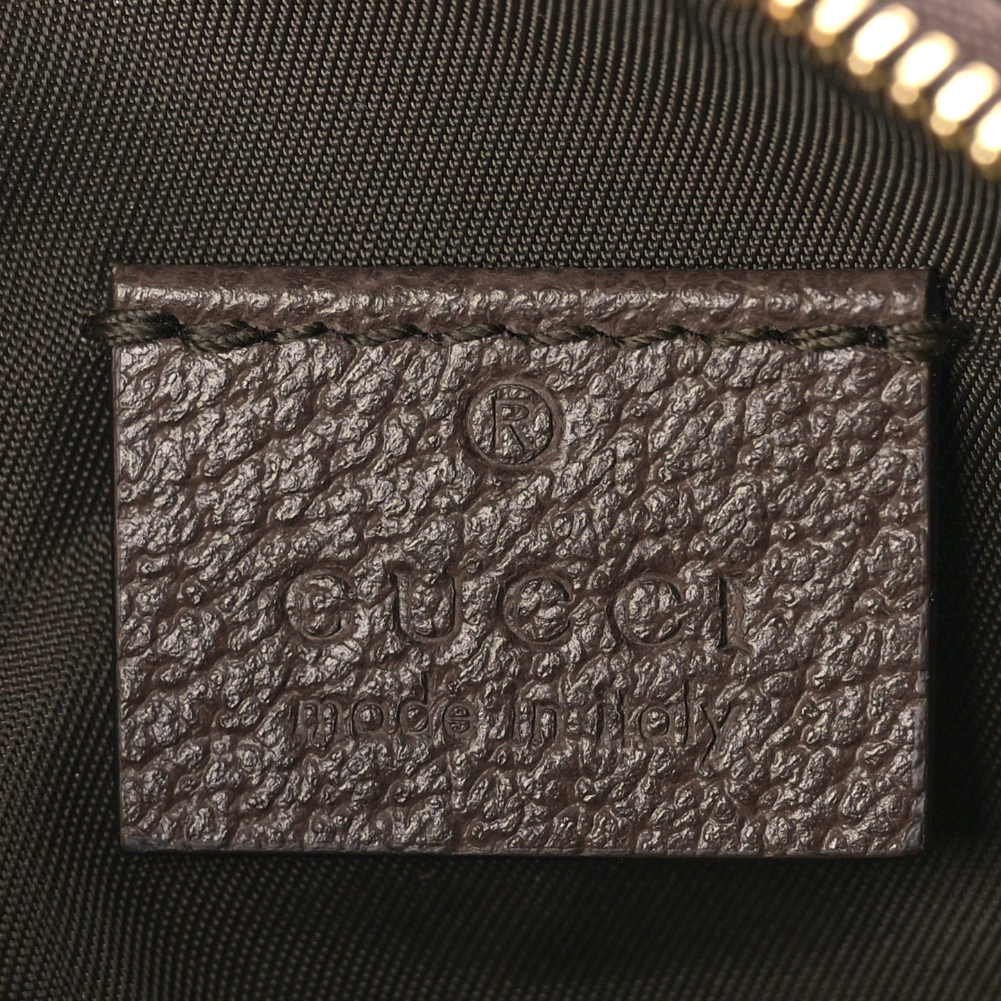 GG Supreme Monogram Web Ophidia Dome Key Pouch Beige New Acero