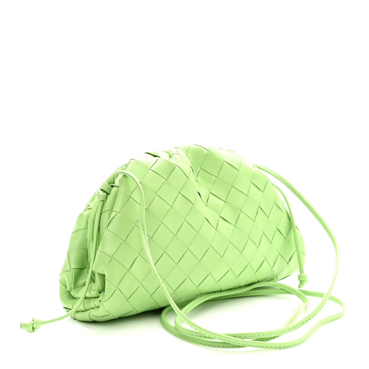 Bottega Veneta Nappa Intrecciato The Mini Pouch Pistachio 3 of 10