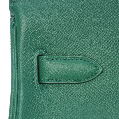 Hermes Epsom Birkin 30 Vert Vertigo 29 of 35