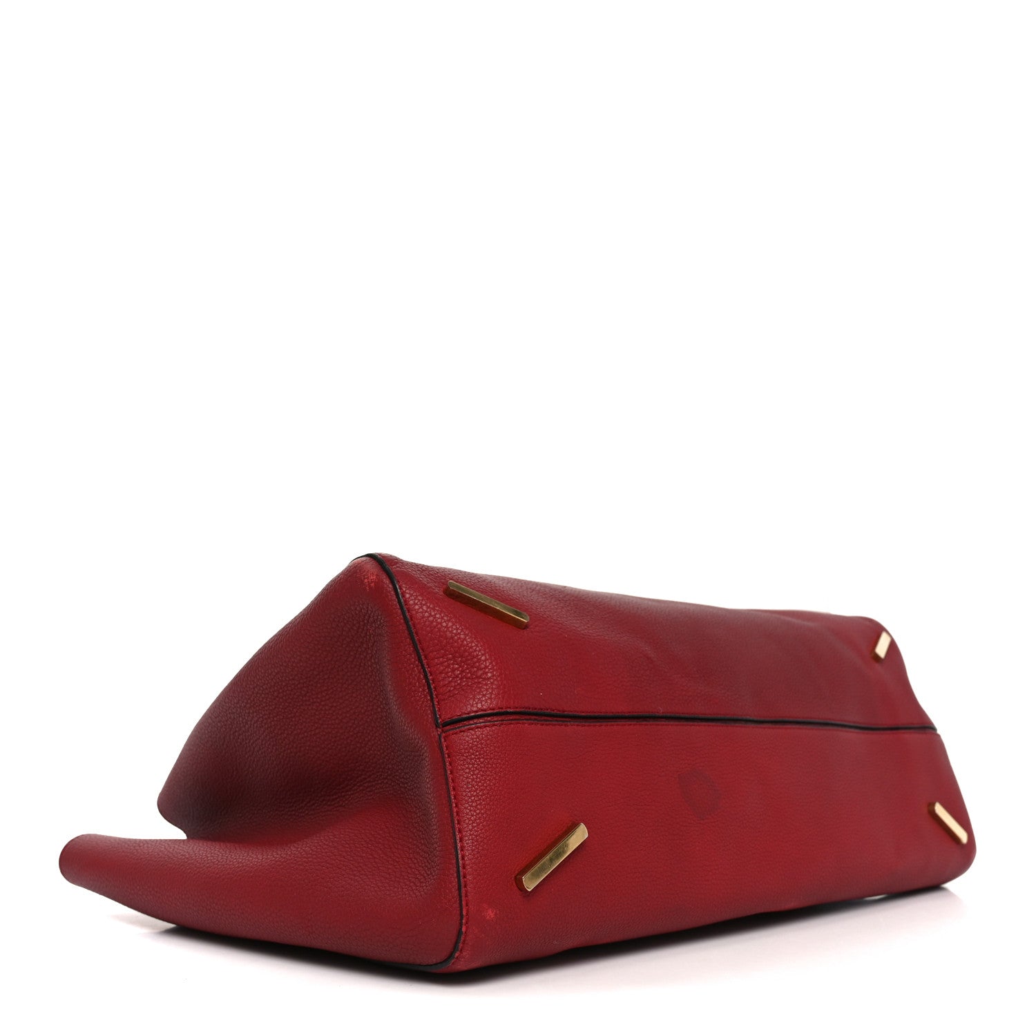 Loewe Calfskin Barcelona Tote Scarlet Red 1839415 – FASHIONPHILE