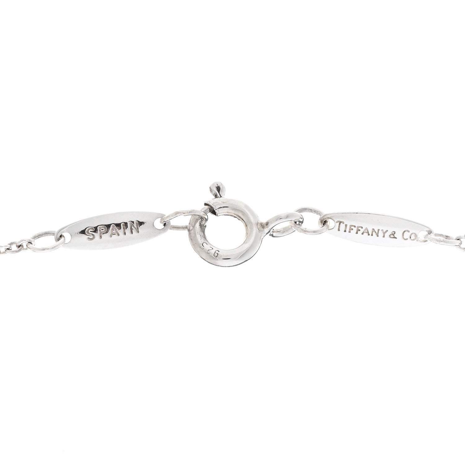 Tiffany Sterling Silver 14mm Elsa Peretti Cross Pendant Necklace 4 of 4