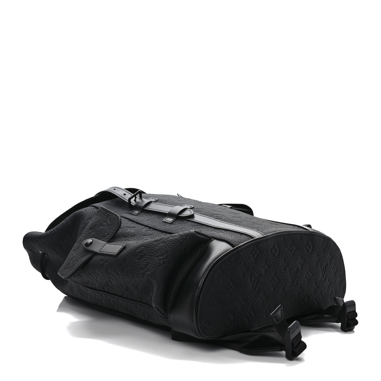 Louis Vuitton Taurillon Monogram Christopher MM Backpack Black 4 of 8