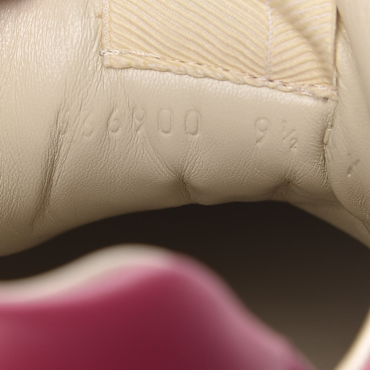 Calfskin Logo Mens Rhyton Sneakers 9.5 Box Pink
