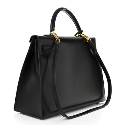 Hermes Box Kelly Sellier 35 Black 3 of 13