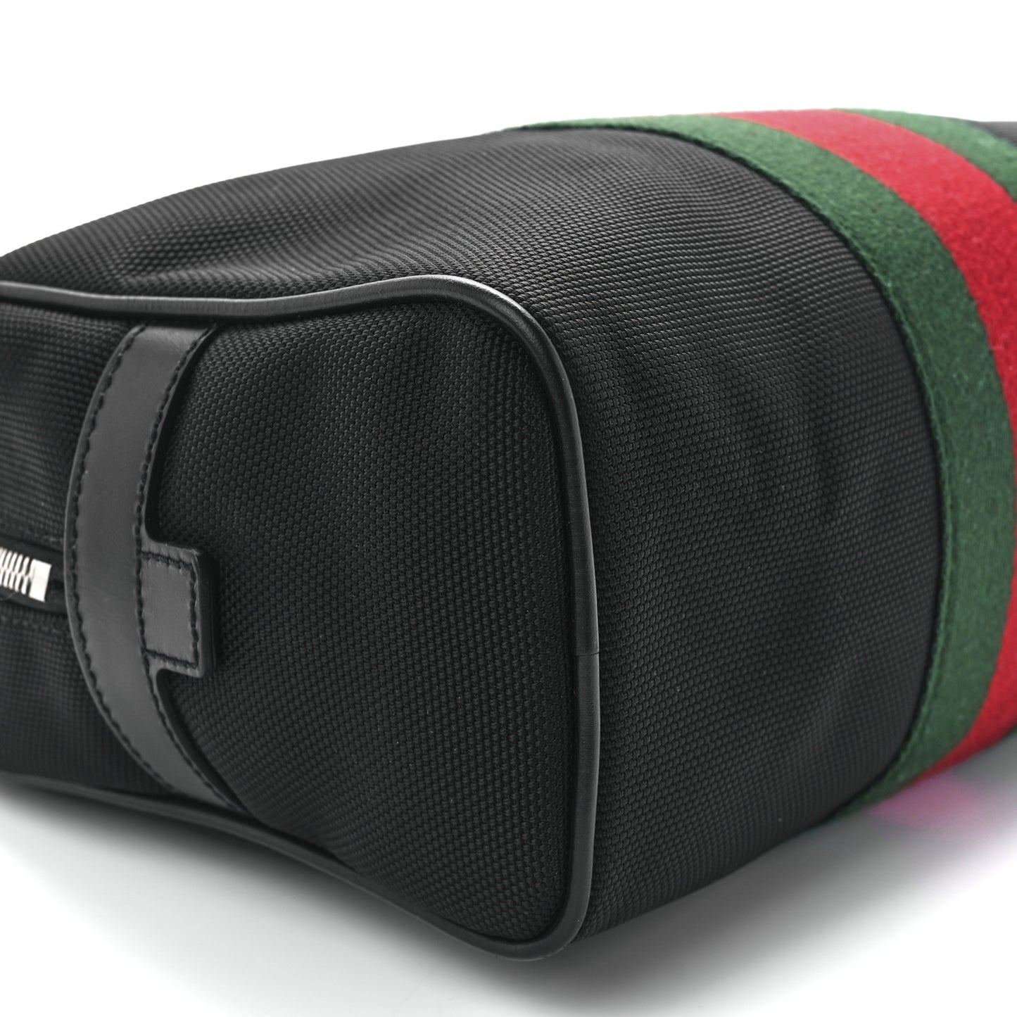 Techno Canvas Web Toiletry Case Black