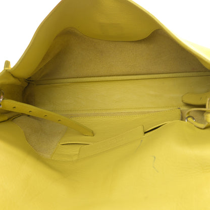 Balenciaga Calfskin Papier Sight Clutch Jaune Poussin 5 of 13