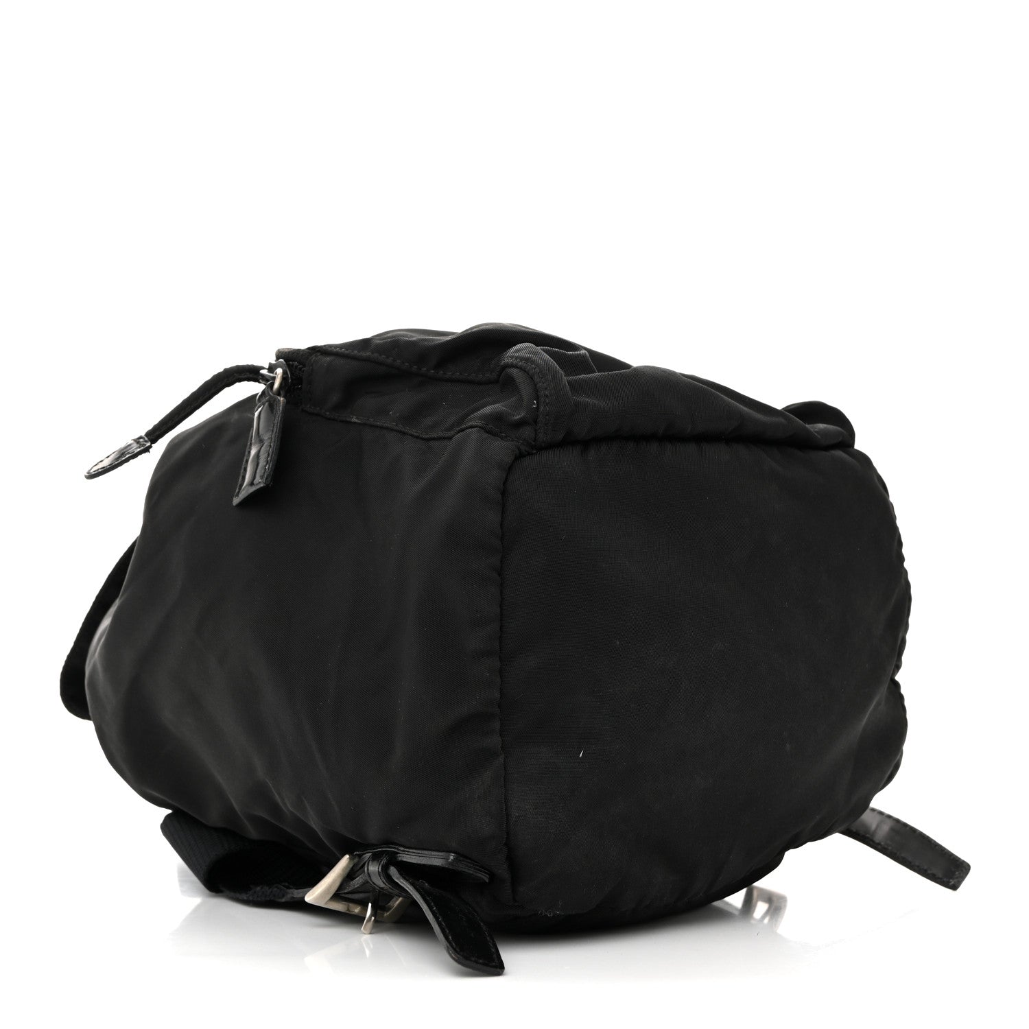 Prada Nylon Vela Mini Cinch Backpack Black 4 of 14
