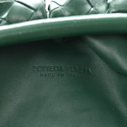 Bottega Veneta Nappa Maxi Intrecciato The Pouch Oversized Clutch Raintree 6 of 8