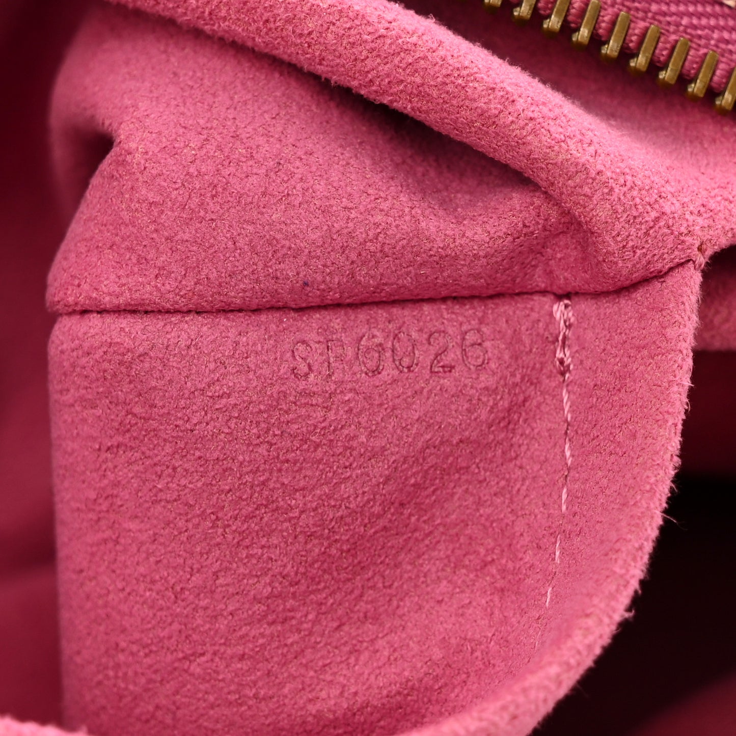 Monogram Denim Neo Speedy Fuchsia