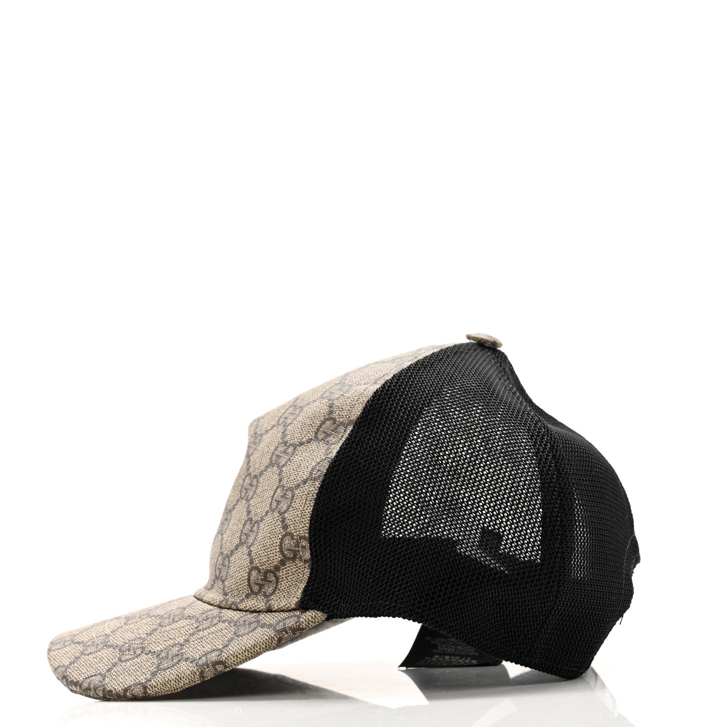GG Supreme Monogram Baseball Hat Beige