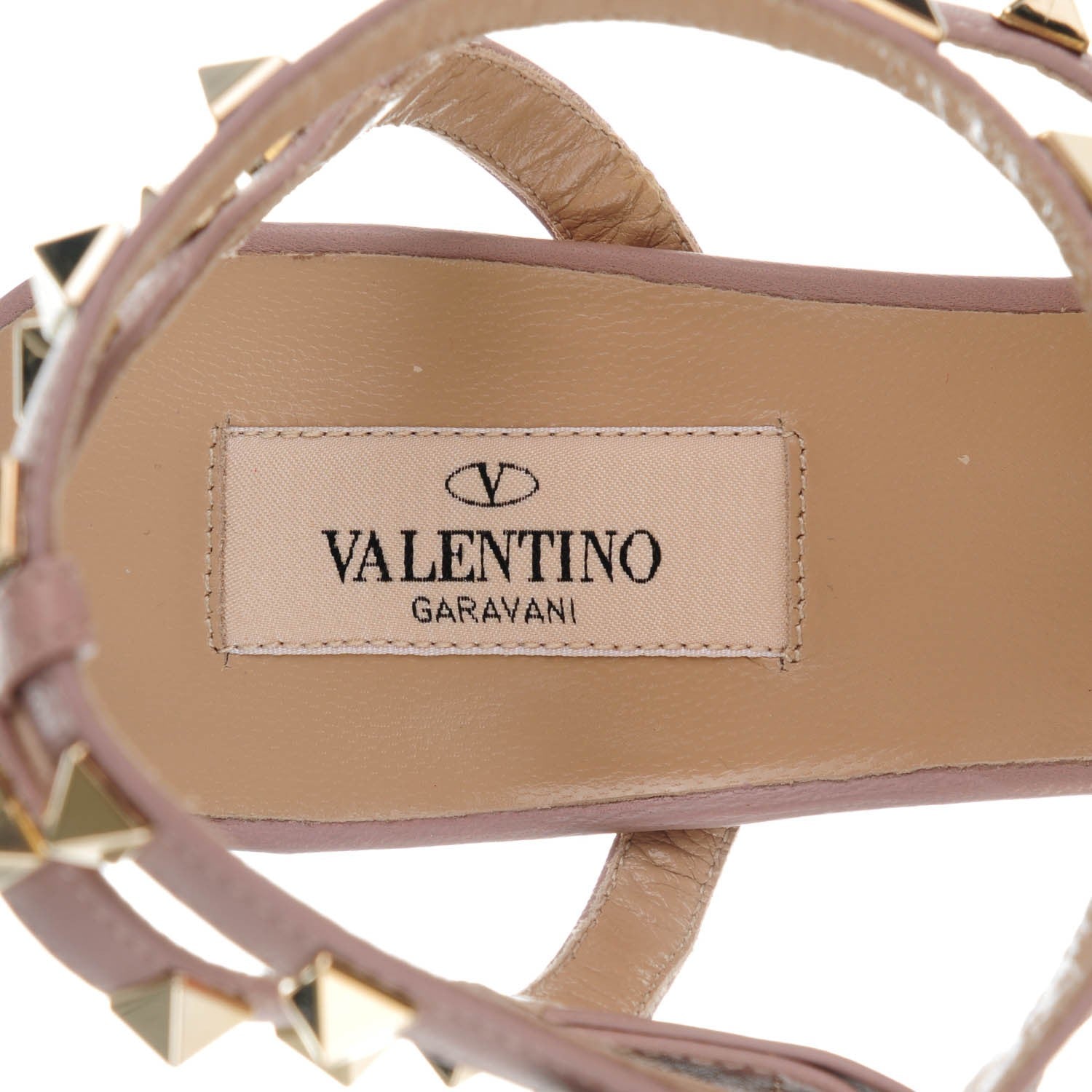 Valentino Garavani Patent Rockstud Ankle Strap 65mm Pumps 39.5 Fuxia Fluo Poudre 7 of 8