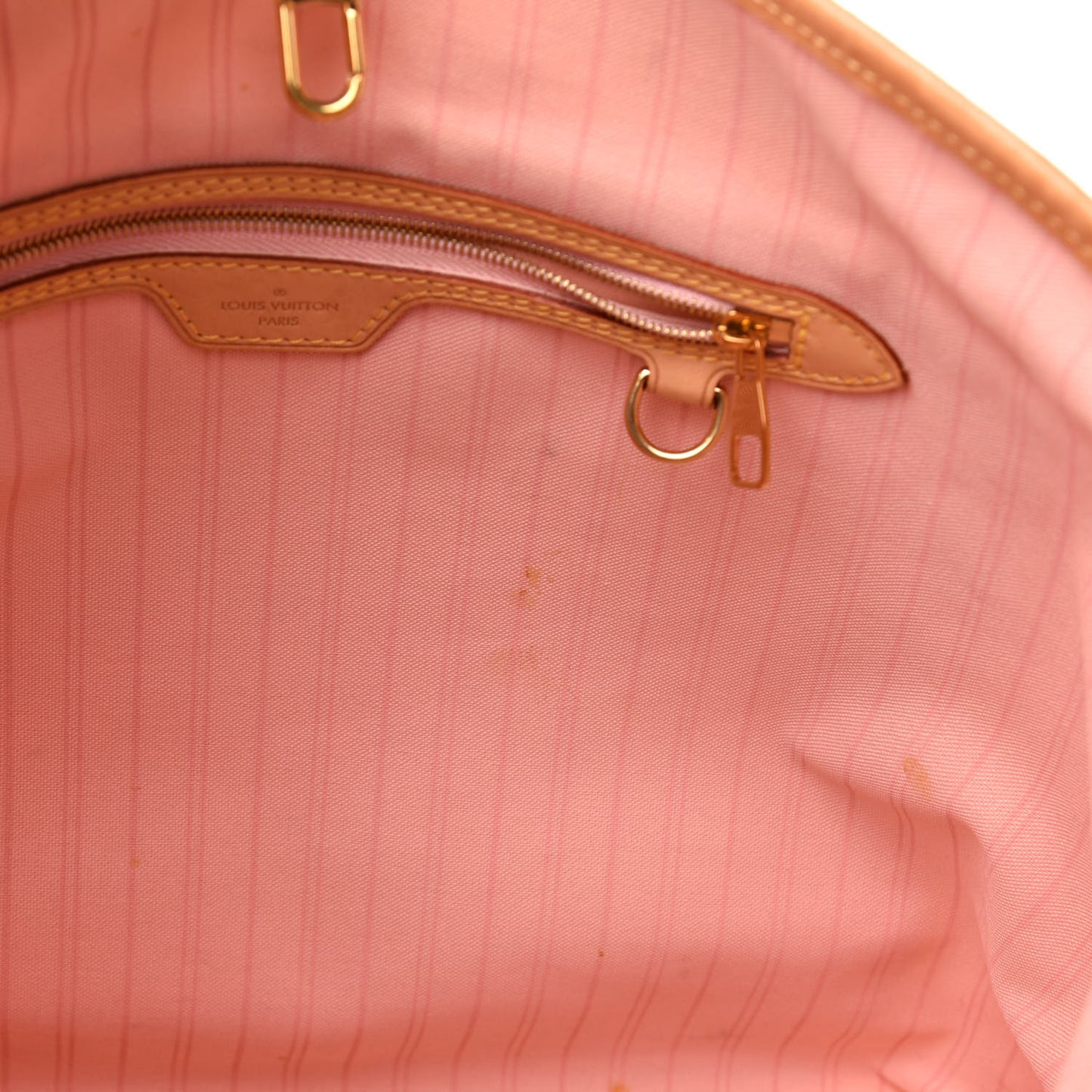 Damier Azur Delightful MM Rose Ballerine