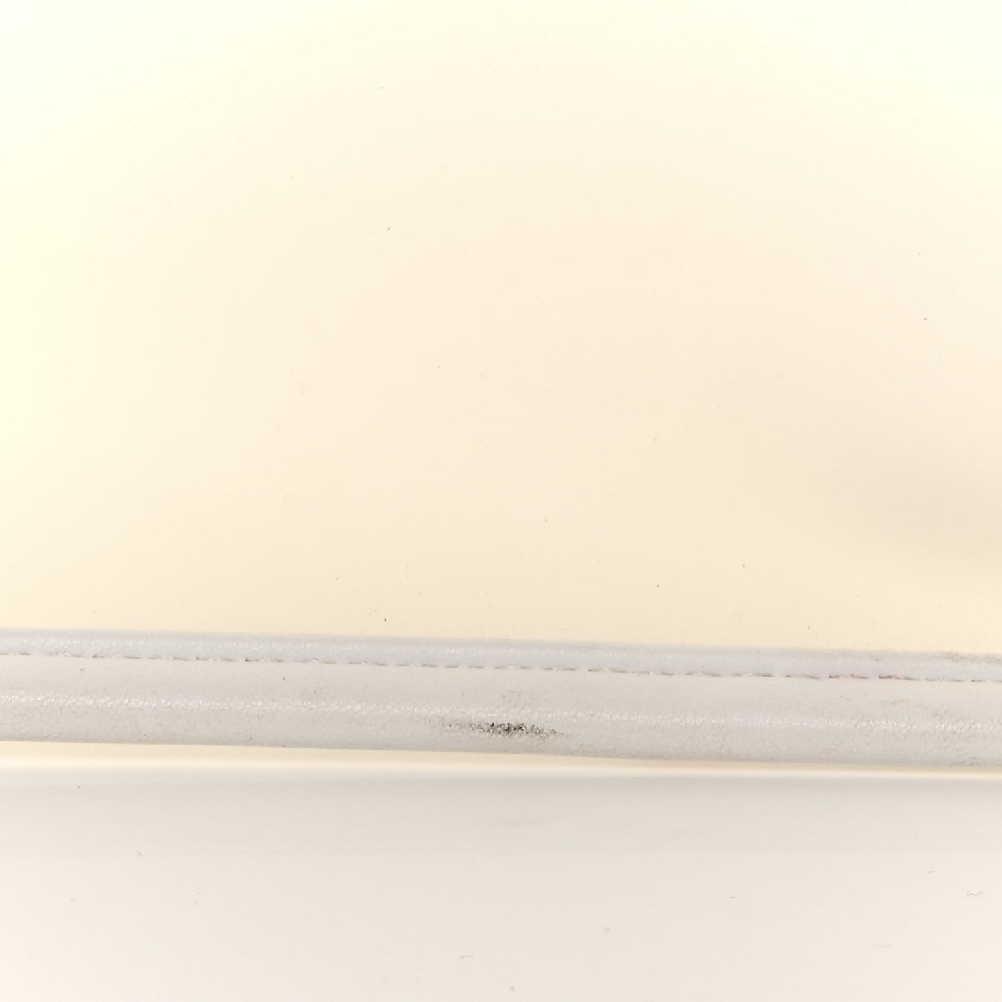 PVC Logo Tote White