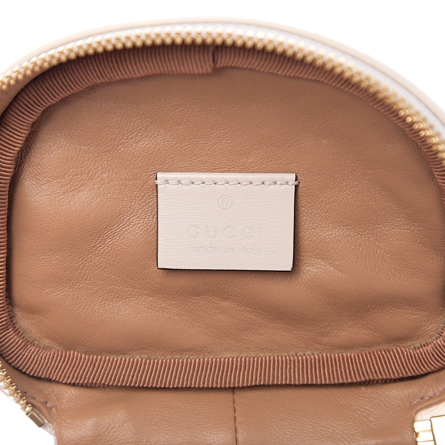 Gucci Calfskin Trapuntata Zumi Belt Bag Off White 5 of 10