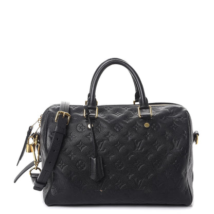 Louis Vuitton Empreinte Speedy Bandouliere 30 Black 1 of 12