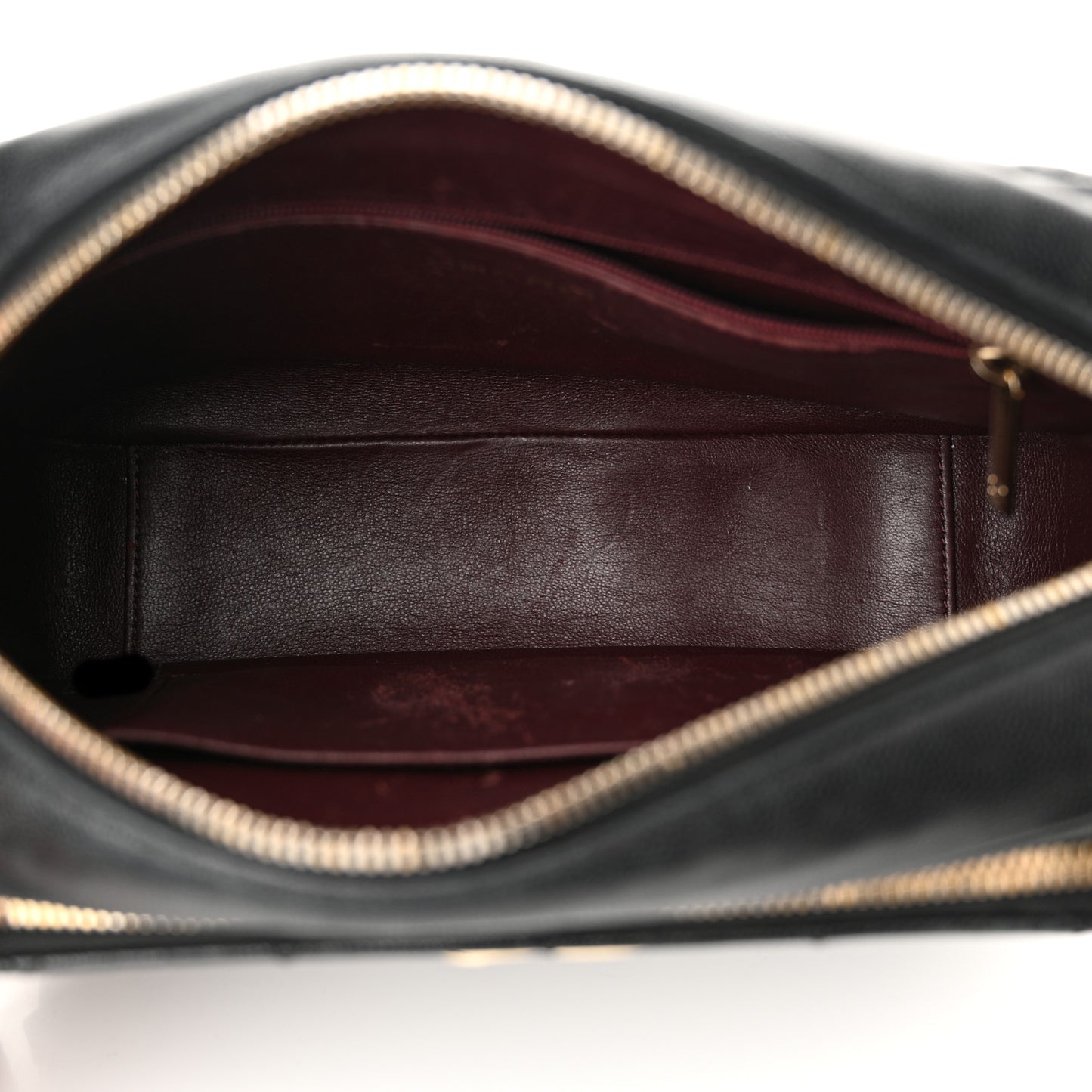 Caviar Quilted Medium Business Affinity Camera Case Black