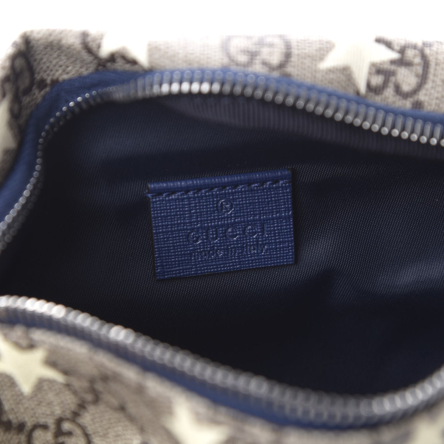 GG Supreme Monogram Stars Childrens Belt Bag