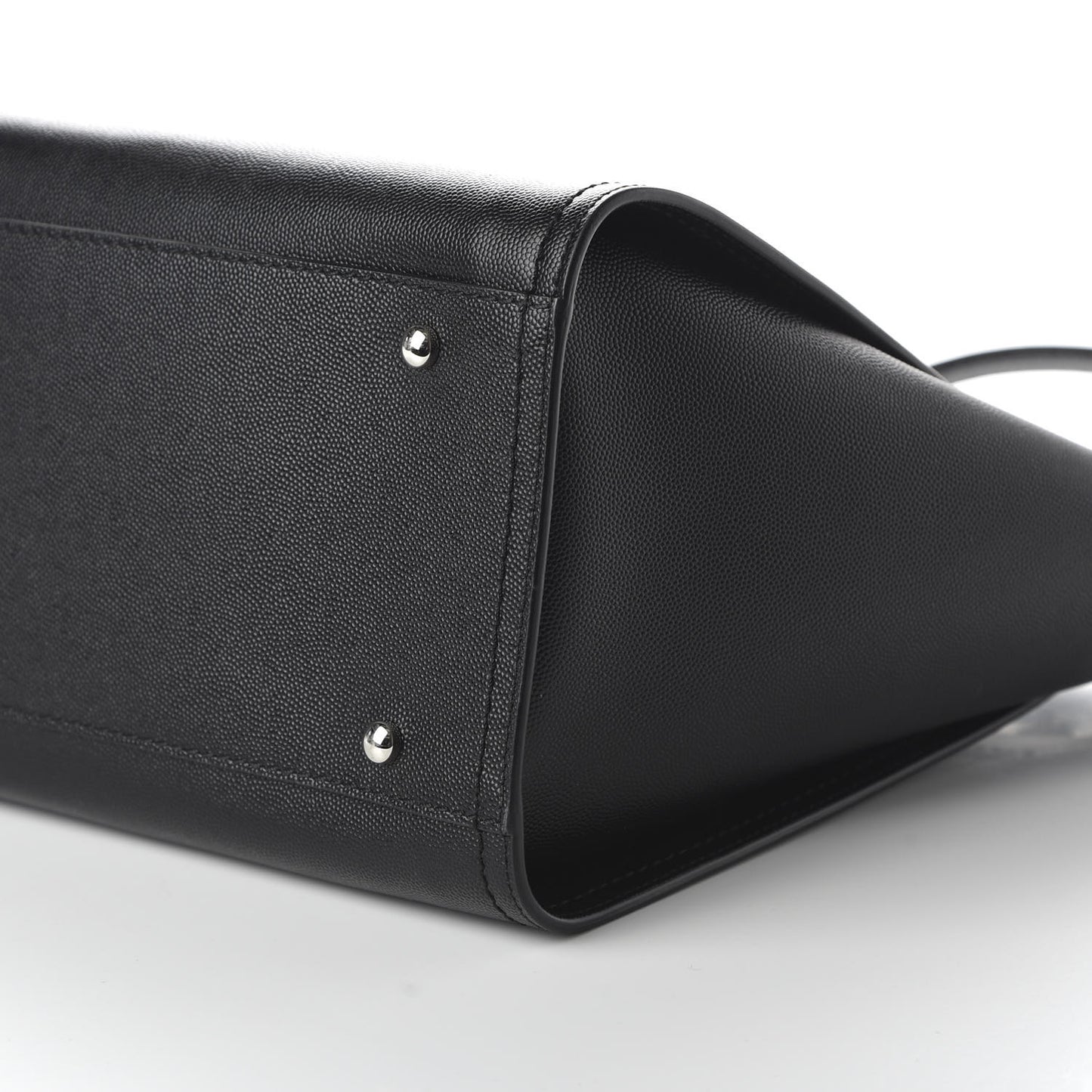 Caviar Small Studded Deauville Tote Black