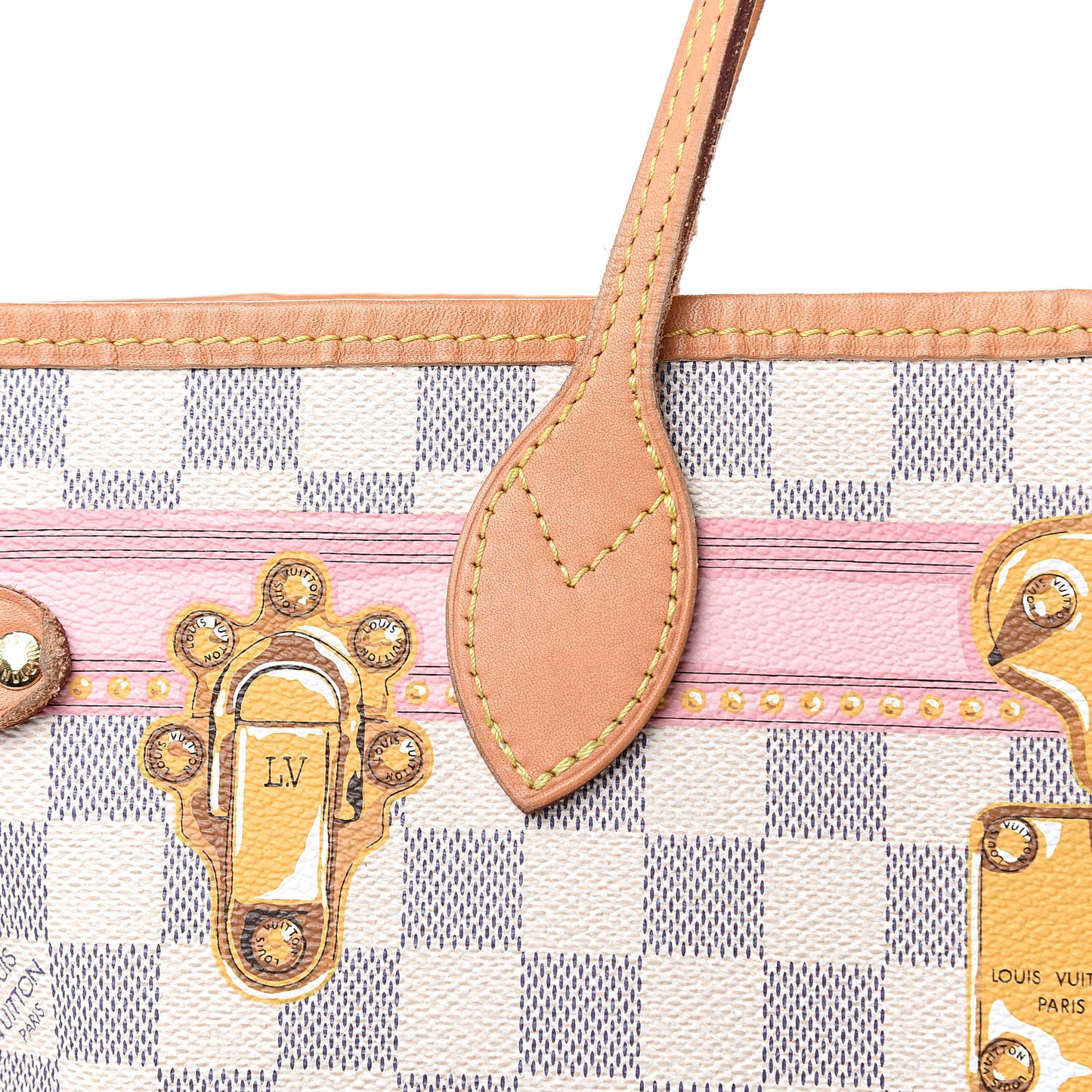 Damier Azur Summer Trunks Neo Neverfull MM