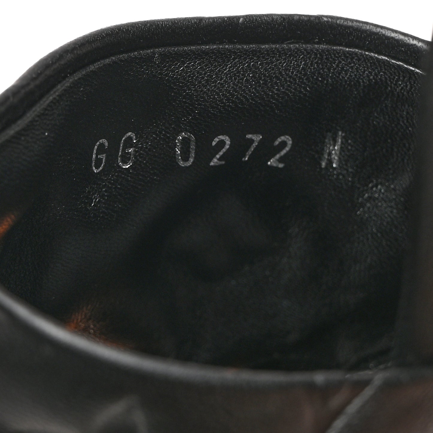 Lambskin Embossed Monogram Revival High Heel Mules 37.5 Black