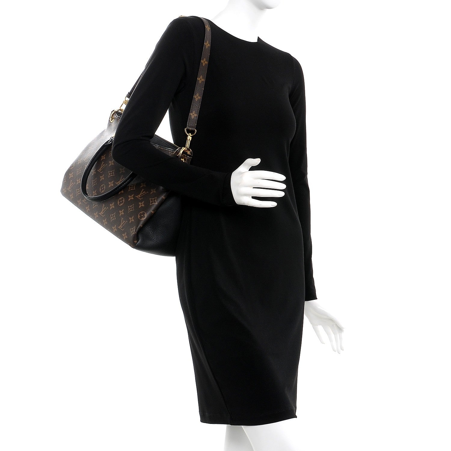 Louis Vuitton Monogram Pallas Full Black 2 of 7