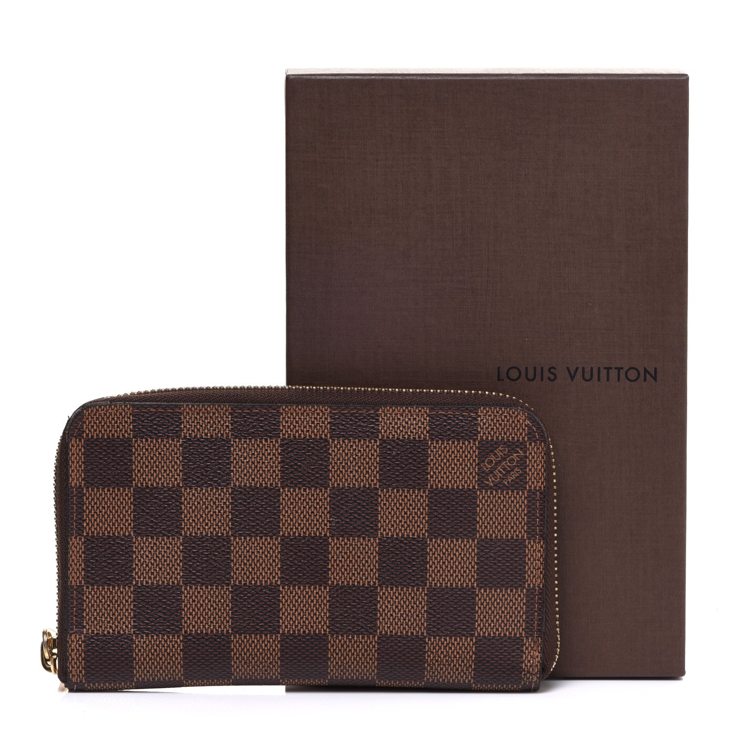 Louis Vuitton Damier Ebene Zippy Compact Wallet 8 of 8