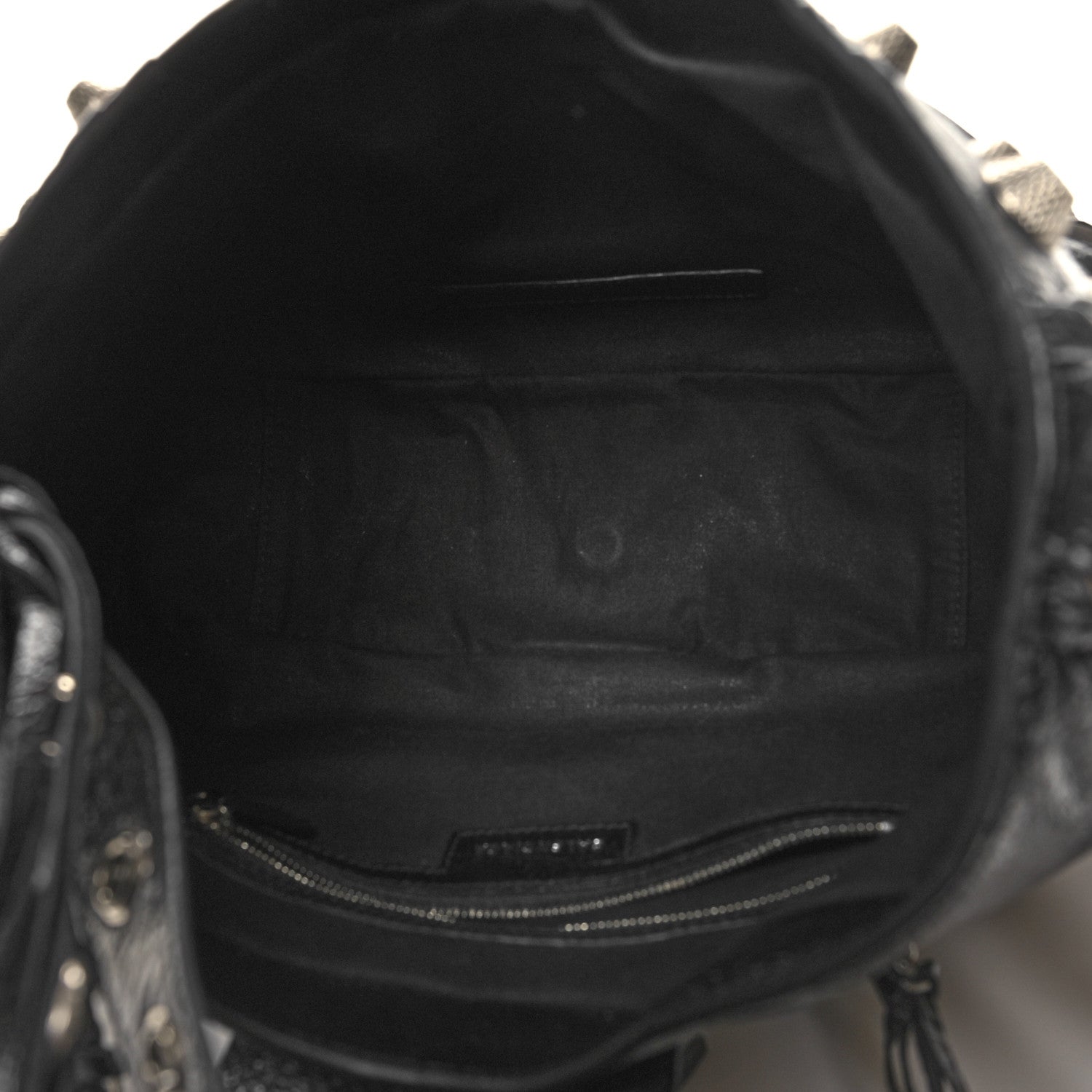 Balenciaga Agneau Arena Medium Le Cagole Shoulder Bag Black 7 of 13