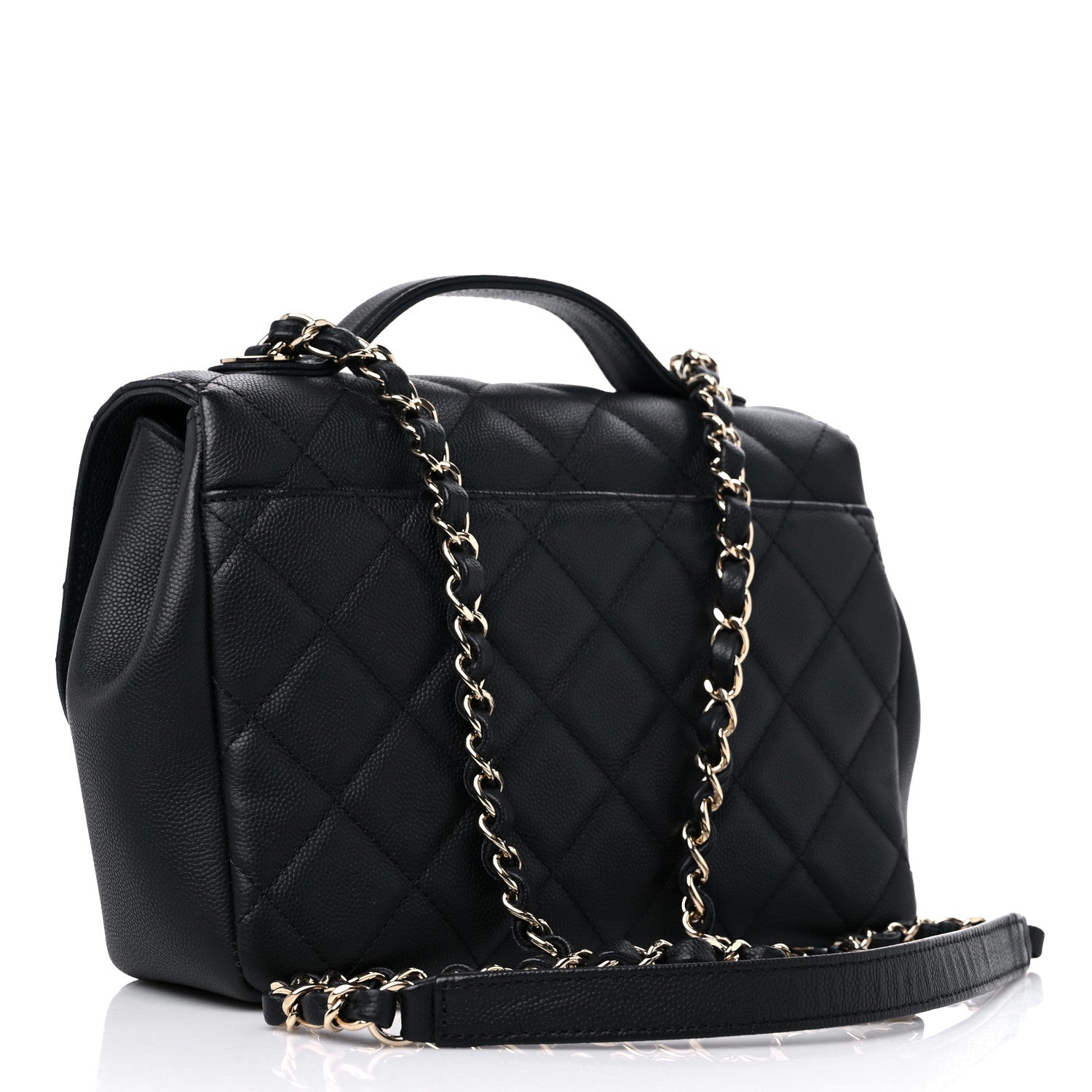 Chanel Caviar Quilted Medium Business Affinity Flap Black 3 of 10