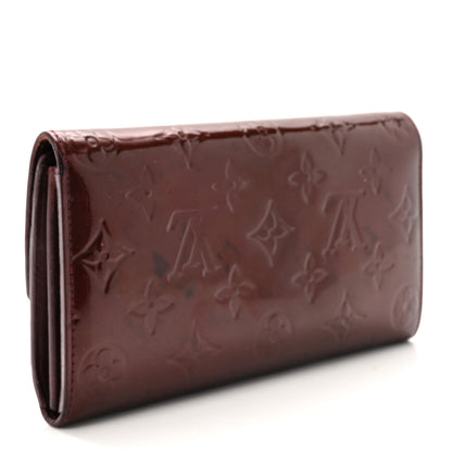 Louis Vuitton Vernis Sarah Wallet Rouge Fauviste 3 of 6