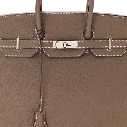 Hermes Togo Birkin 35 Etoupe 8 of 11