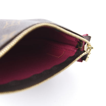 Louis Vuitton Monogram 2020 Christmas Animation Roller Coaster Mini Pochette Accessories Pivoine 8 of 11