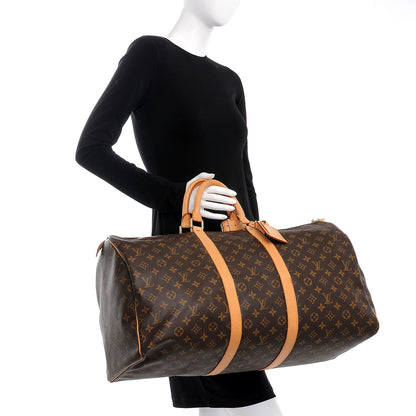 Louis Vuitton Monogram Keepall 55 2 of 7