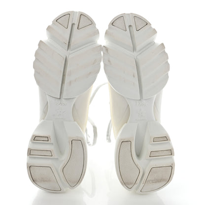 Christian Dior Technical Fabric Rubber Womens D-Connect Sneakers 38.5 White 5 of 11