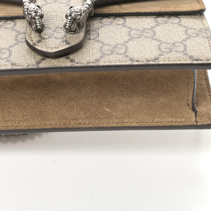 Gucci GG Supreme Monogram Super Mini Dionysus Shoulder Bag Taupe 10 of 12