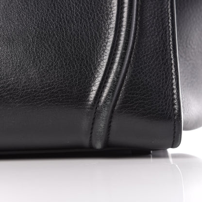 Celine Supple Calfskin Medium Phantom Luggage Black 20 of 22