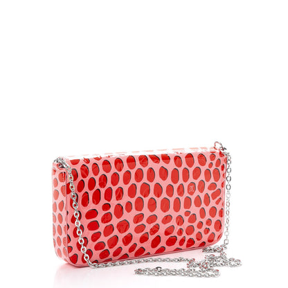 Louis Vuitton Vernis Jungle Dots Pochette Felicie Sugar Pink Poppy 4 of 11
