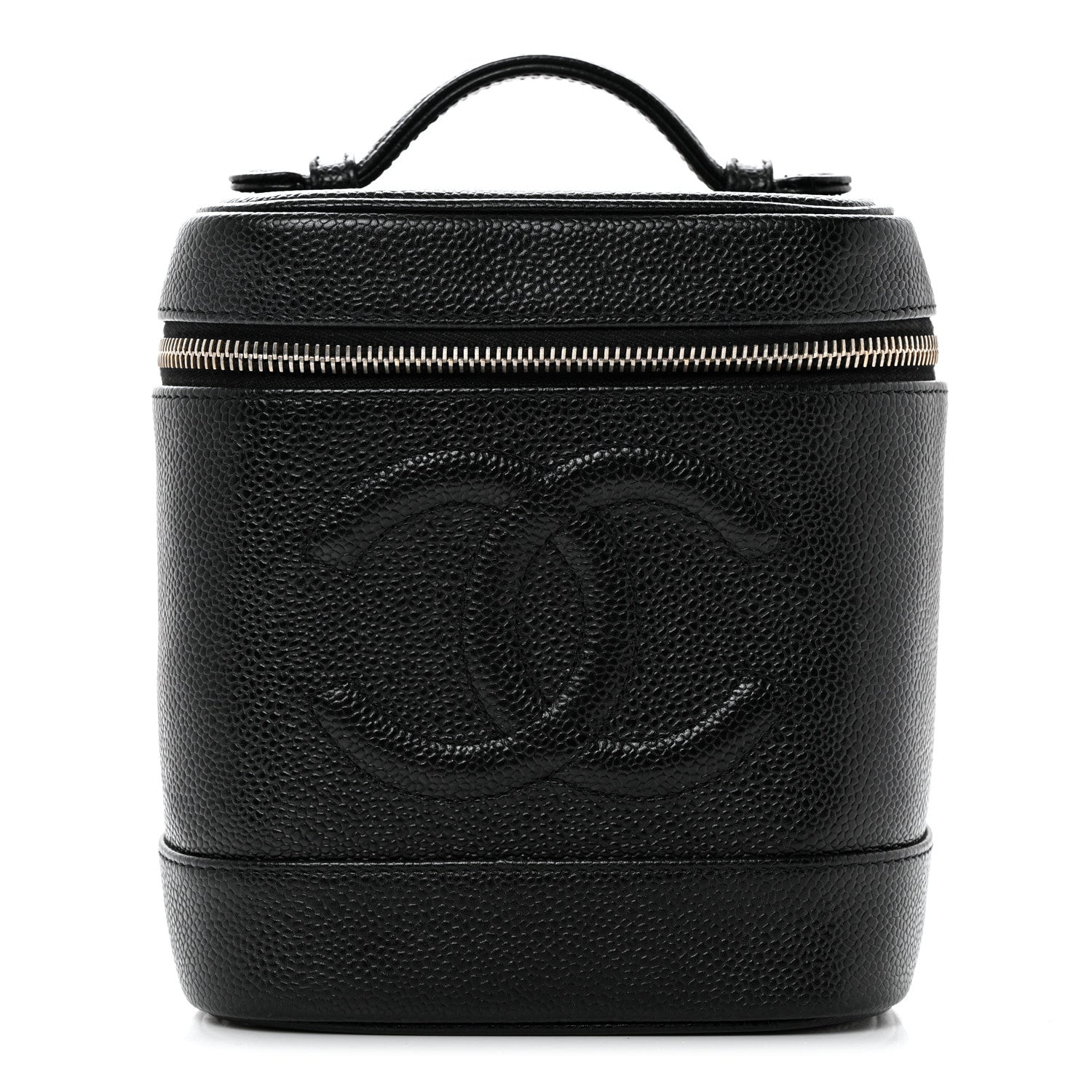 Chanel Caviar Vanity Cosmetic Case Black 1 of 11