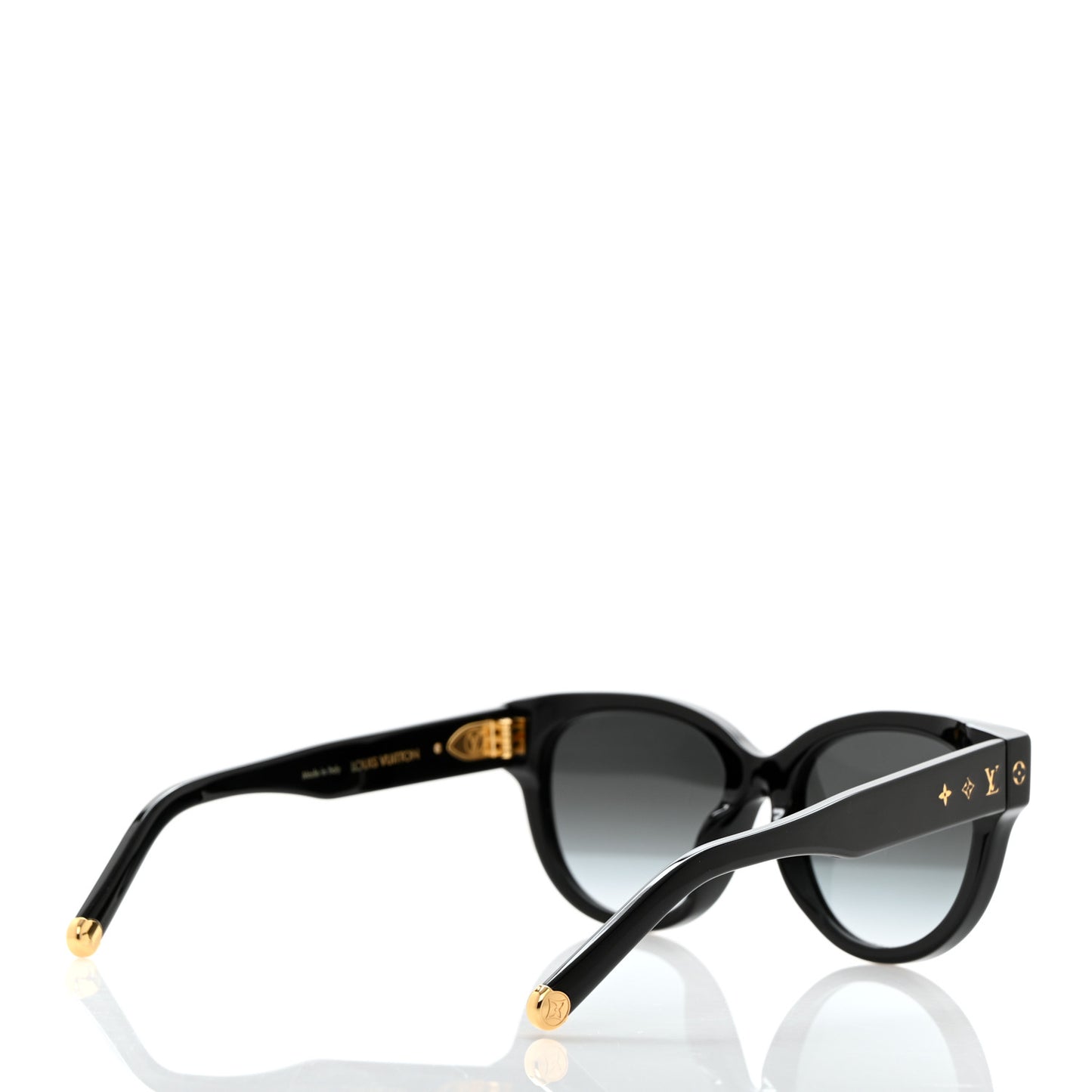 Acetate My Monogram Square Sunglasses Z1526E Black